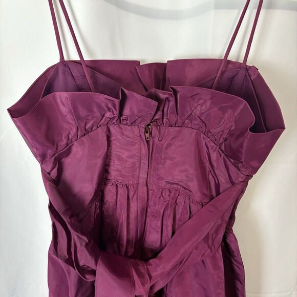 Vintage Retro 80's Jessica McClintock Gunne Sax Midi Dress Party Prom Fit S/M - Picture 5 of 9